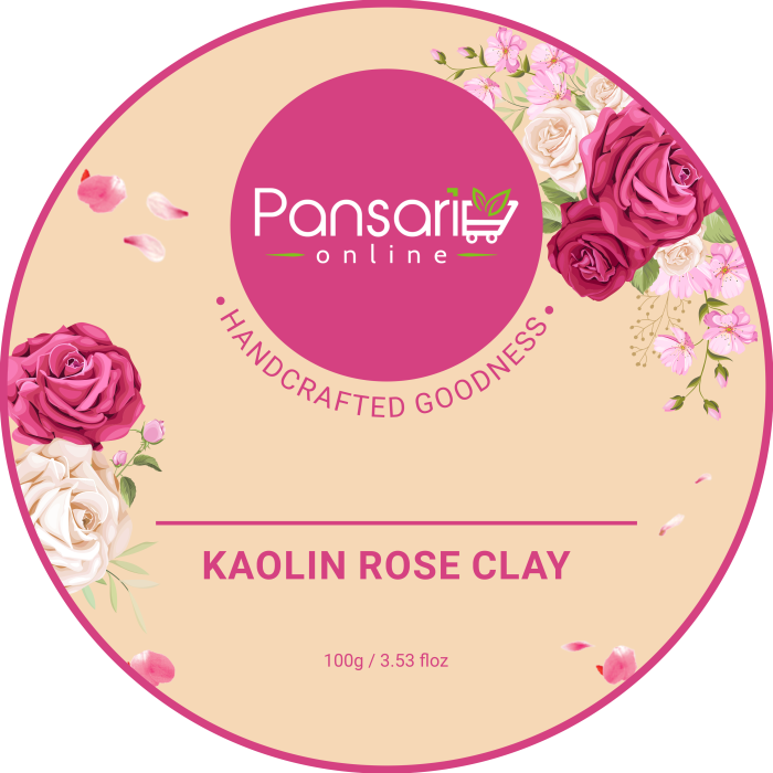 kaolin Rose Clay